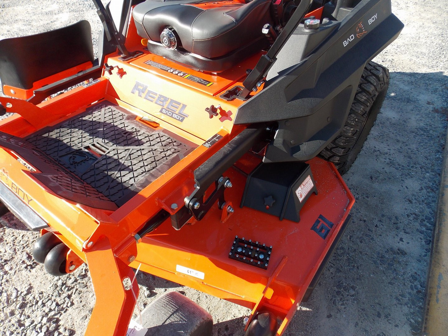 New 2024 Bad Boy REBEL BRB61FX850 Lawn Mower