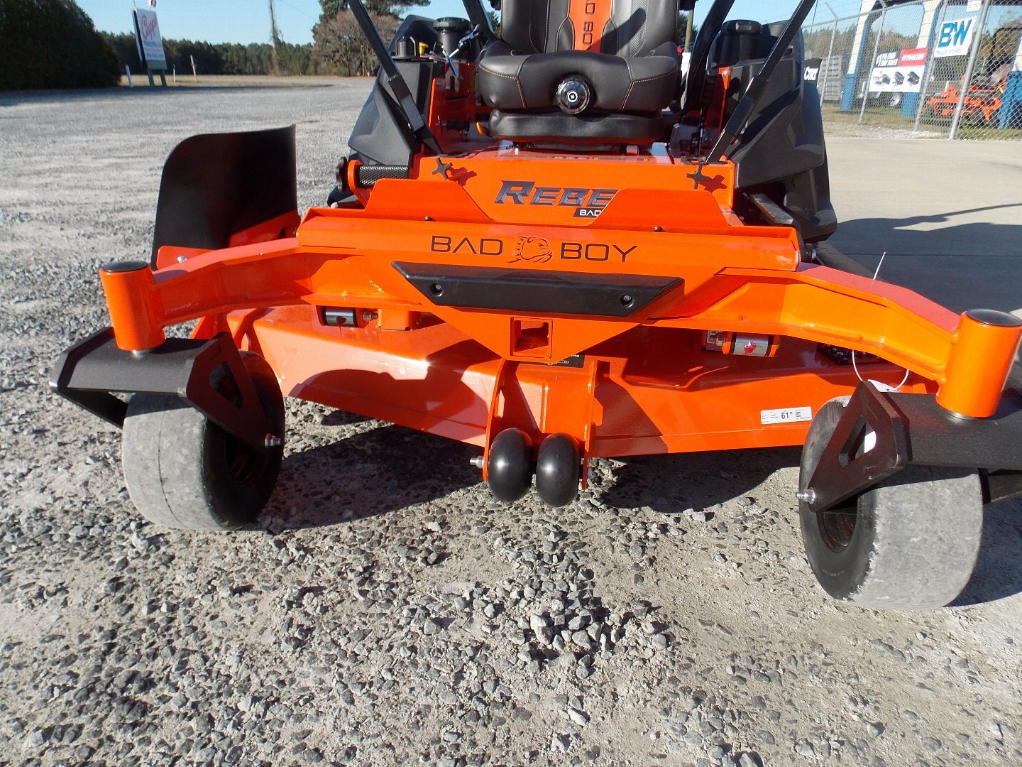 New 2024 Bad Boy REBEL BRB61FX850 Lawn Mower