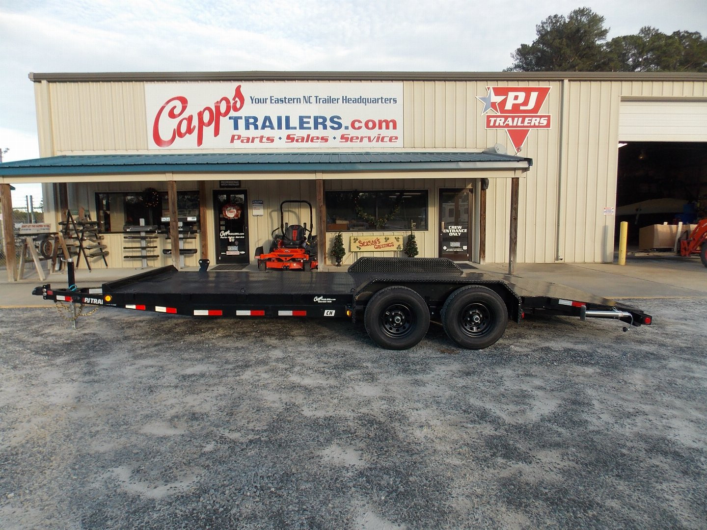 New 2024 PJ Trailers CHJ2052ESPK4-DM01-RCK1 CAR HAULER / EQUIPMENT