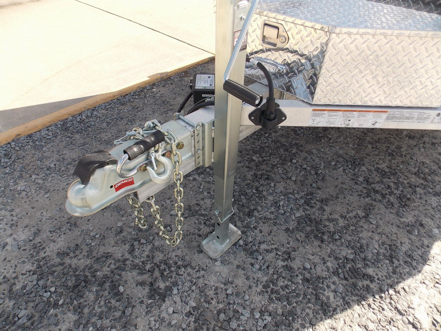 New 2024 Aluma 8220H-LP-TILT-TA-EL-R-RTD Tilt Trailer