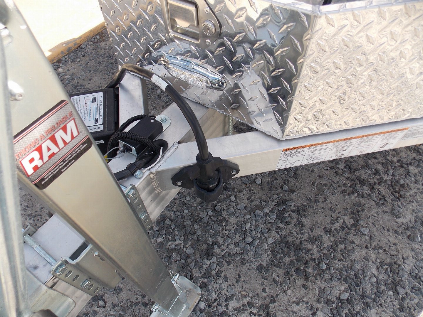 New 2024 Aluma 8220H-LP-TILT-TA-EL-R-RTD Tilt Trailer