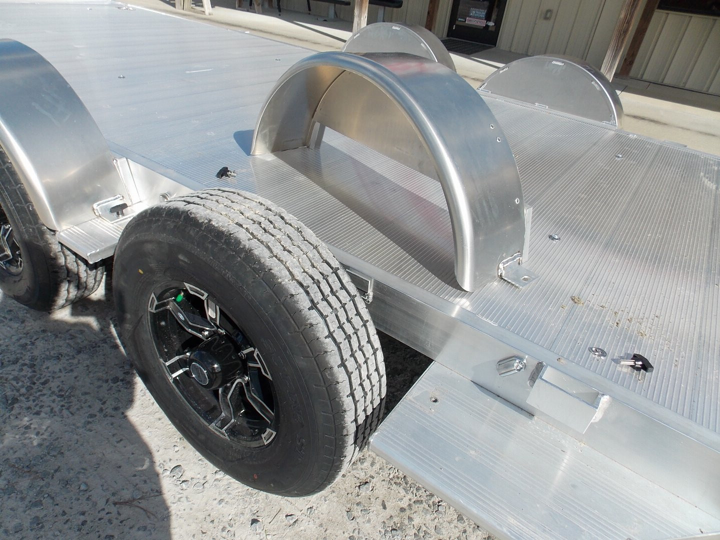 New 2024 Aluma 8220H-LP-TILT-TA-EL-R-RTD Tilt Trailer