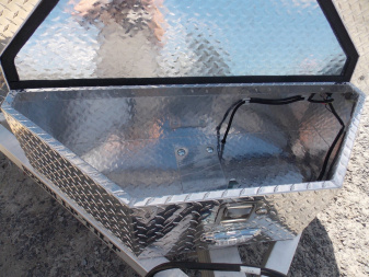 New 2024 Aluma 8220H-LP-TILT-TA-EL-R-RTD Tilt Trailer