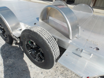 New 2024 Aluma 8220H-LP-TILT-TA-EL-R-RTD Tilt Trailer