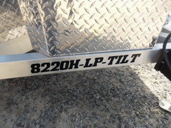 New 2024 Aluma 8220H-LP-TILT-TA-EL-R-RTD Tilt Trailer