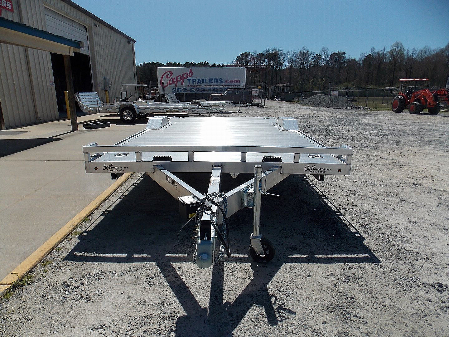New 2025 Aluma WB15H-S-EL-DOF-R-RR-RTD ATV Trailer