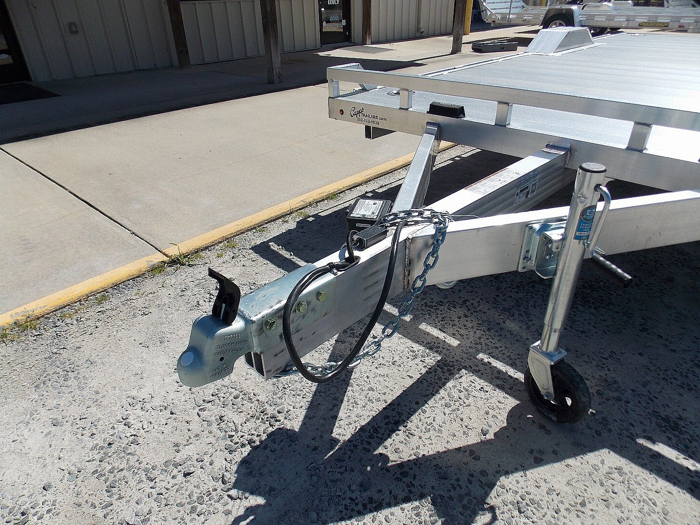 New 2025 Aluma WB15H-S-EL-DOF-R-RR-RTD ATV Trailer