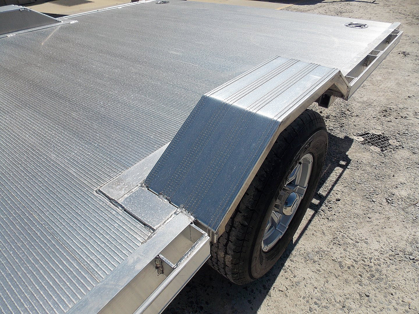 New 2025 Aluma WB15H-S-EL-DOF-R-RR-RTD ATV Trailer