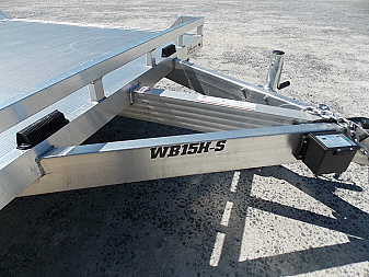 New 2025 Aluma WB15H-S-EL-DOF-R-RR-RTD ATV Trailer
