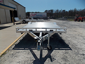 New 2025 Aluma WB15H-S-EL-DOF-R-RR-RTD ATV Trailer