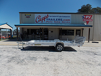 New 2025 Aluma WB15H-S-EL-DOF-R-RR-RTD ATV Trailer