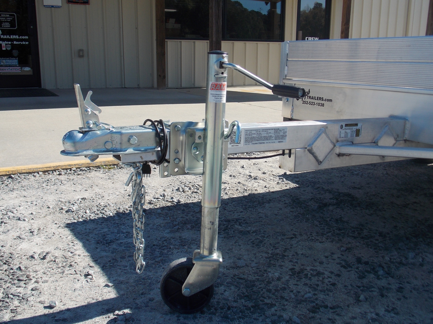 New 2027 Aluma 548ESA-S-TG Utility Trailer