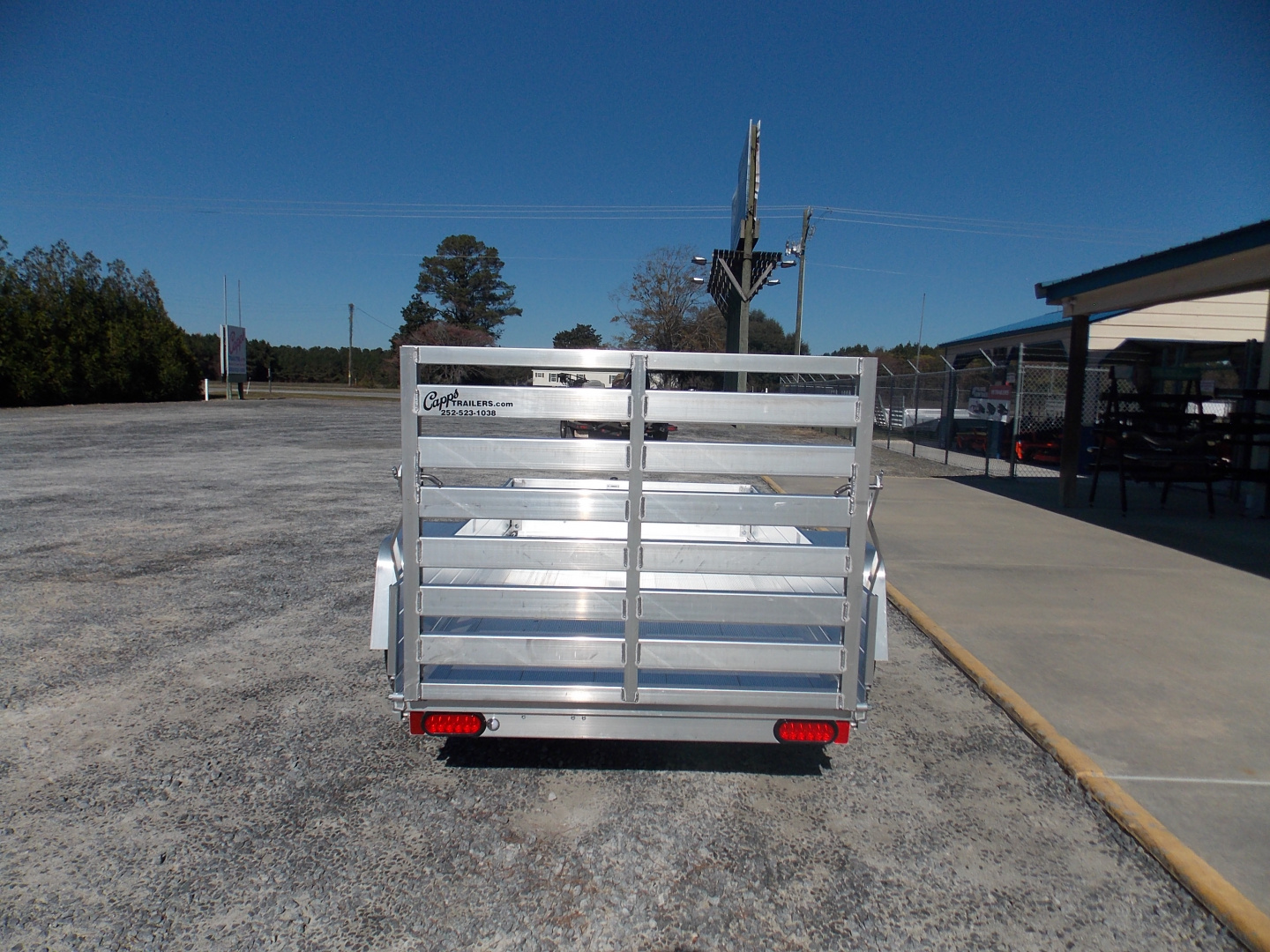 New 2027 Aluma 548ESA-S-TG Utility Trailer