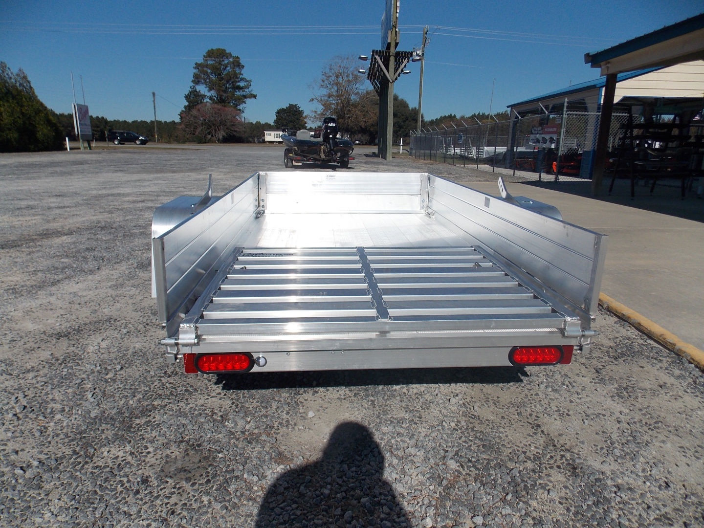 New 2027 Aluma 548ESA-S-TG Utility Trailer