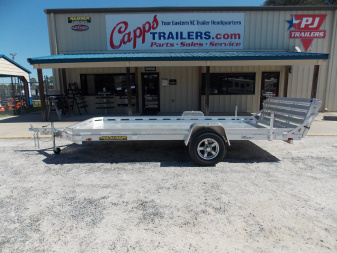 New 2025 Aluma 7814S-BT ATV Trailer