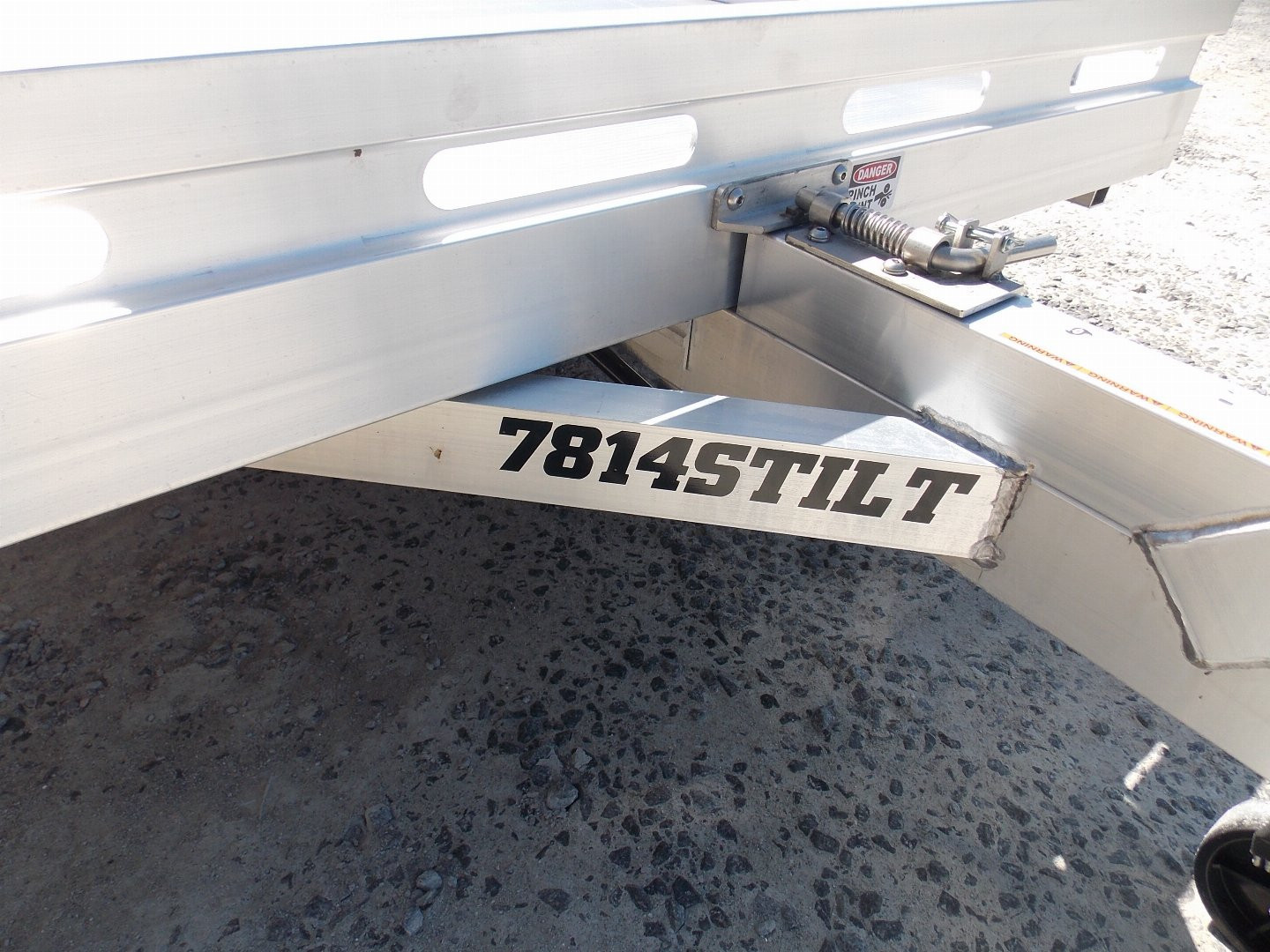 New 2025 Aluma 7814TILT-S Tilt Trailer