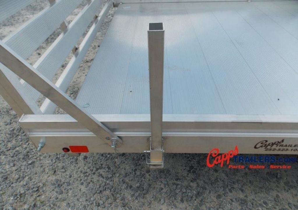 New 2025 ALUMA AL 7814ESA-S-TG-LADDER RACK Utility Trailer