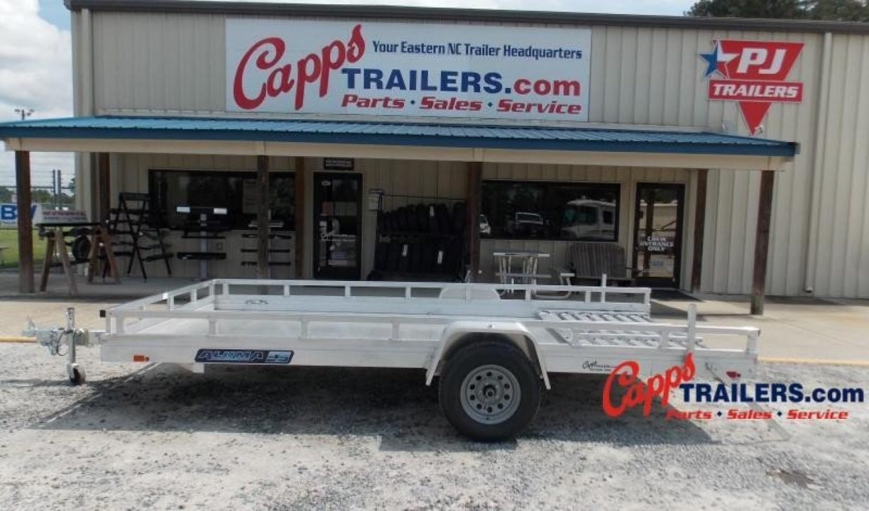 New 2025 ALUMA AL 7814ESA-S-TG-LADDER RACK Utility Trailer