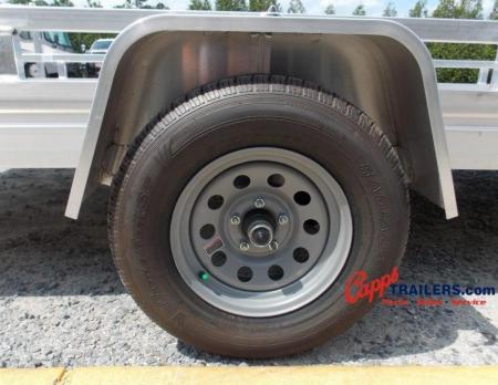 New 2025 ALUMA AL 7814ESA-S-TG-LADDER RACK Utility Trailer