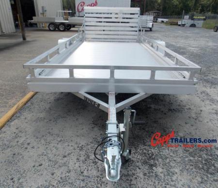New 2025 ALUMA AL 7814ESA-S-TG-LADDER RACK Utility Trailer
