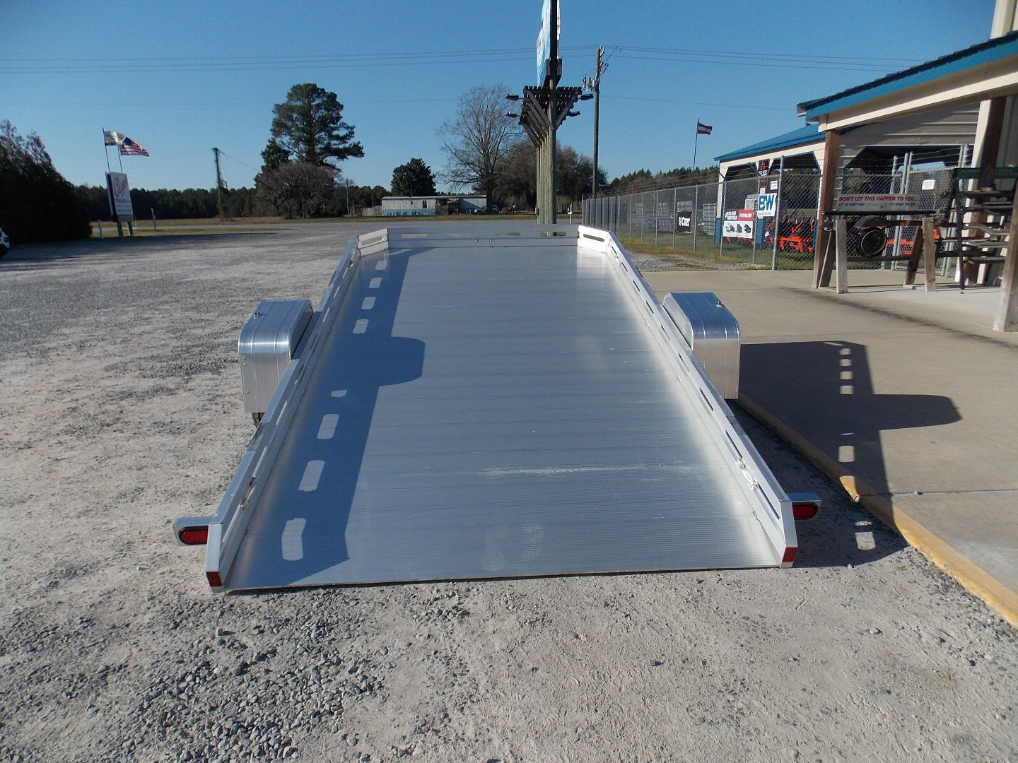 New 2025 ALUMA AL 7712H-TILT-S Utility Trailer