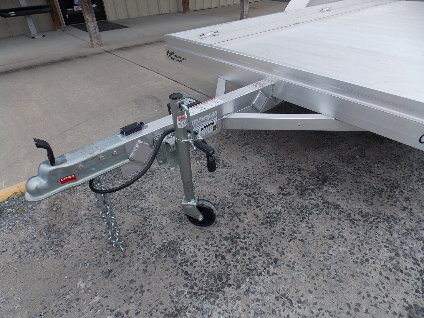 New 2025 Aluma 7814ESA-TA-EL-BT Utility Trailer