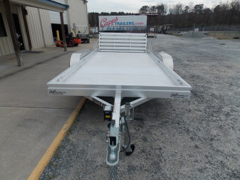 New 2025 Aluma 7814ESA-TA-EL-BT Utility Trailer