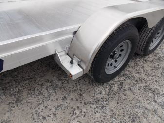 New 2025 Aluma 7814ESA-TA-EL-BT Utility Trailer