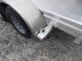 New 2025 Aluma 7814ESA-TA-EL-BT Utility Trailer