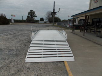 New 2025 Aluma 7814ESA-TA-EL-BT Utility Trailer