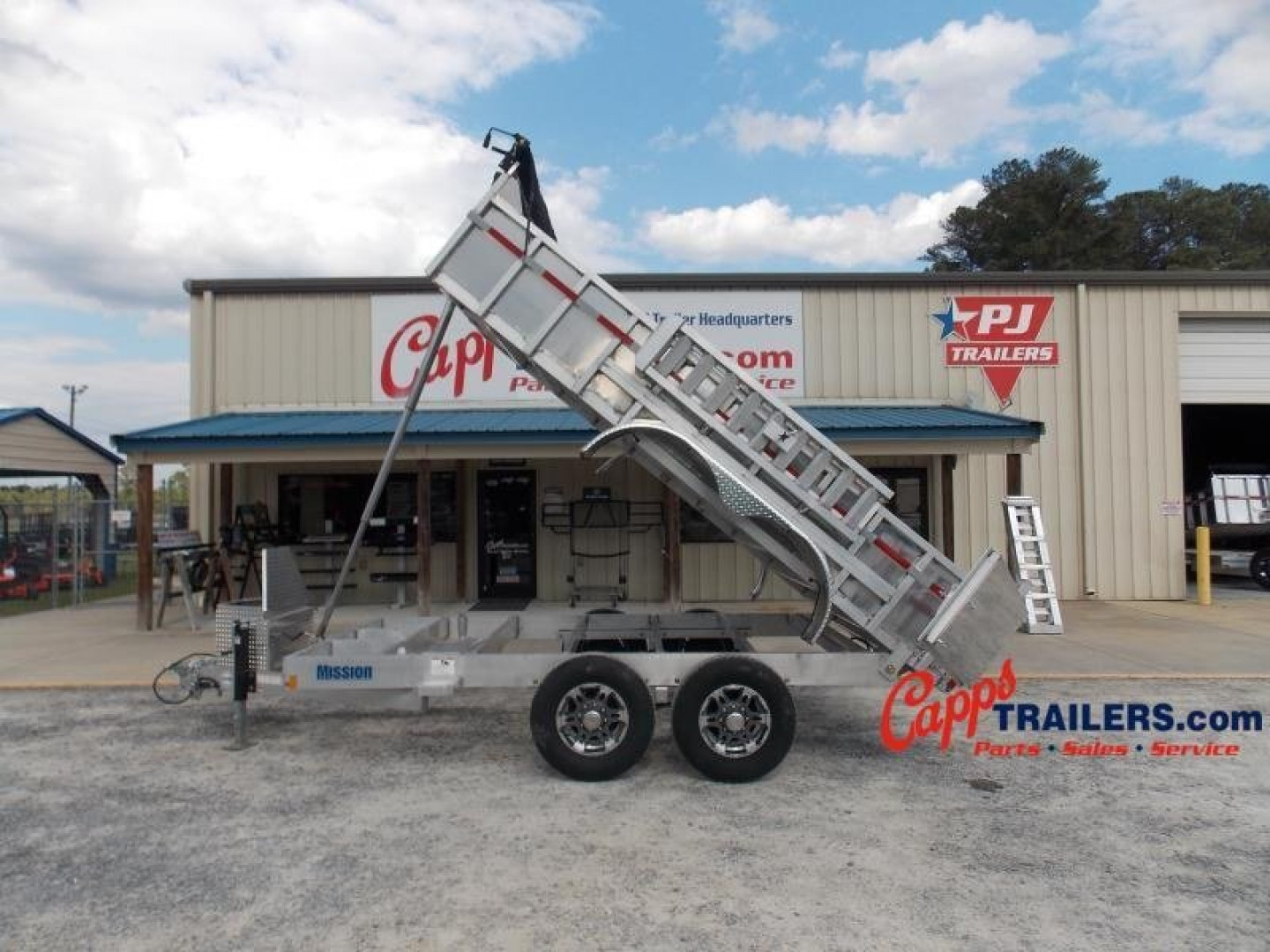 New 2023 Mission ALC MODP7X14-LMRL23 Dump Trailer