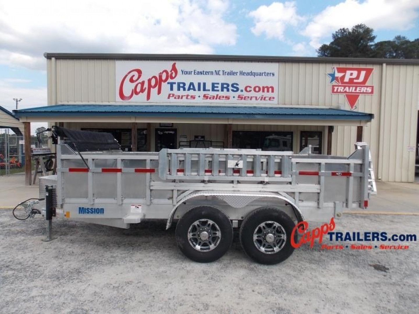 New 2023 Mission ALC MODP7X14-LMRL23 Dump Trailer