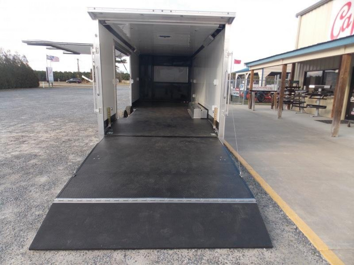 New 2024 MISSION ALC MCH8.5X24-PPS - WHITE Cargo / Enclosed Trailer