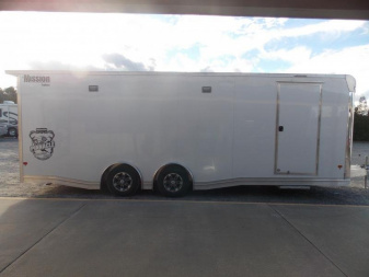 New 2024 MISSION ALC MCH8.5X24-PPS - WHITE Cargo / Enclosed Trailer