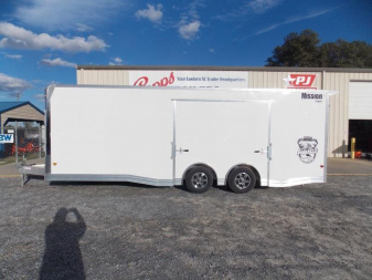 New 2024 MISSION ALC MCH8.5X24-PPS - WHITE Cargo / Enclosed Trailer