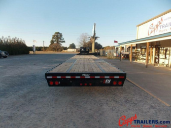 New 2023 PJ Trailers PJ LDQ40D2BS4-S301-WR03 DECKOVER TRAILER
