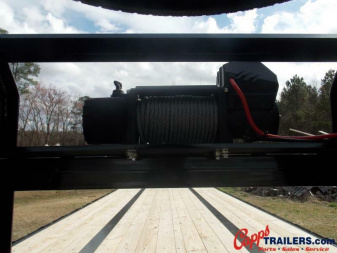 New 2023 PJ Trailers PJ LDQ40D2BS4-S301-WR03 DECKOVER TRAILER