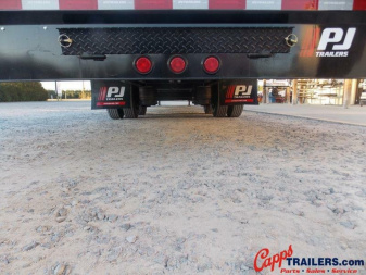 New 2023 PJ Trailers PJ LDQ40D2BS4-S301-WR03 DECKOVER TRAILER