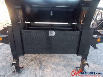 New 2023 PJ Trailers PJ LDQ40D2BS4-S301-WR03 DECKOVER TRAILER