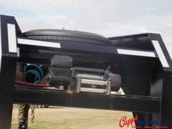 New 2023 PJ Trailers PJ LDQ40D2BS4-S301-WR03 DECKOVER TRAILER