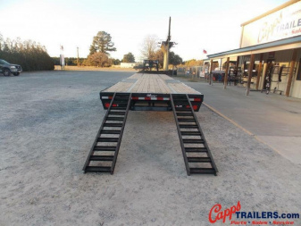 New 2023 PJ Trailers PJ LDQ40D2BS4-S301-WR03 DECKOVER TRAILER