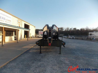 New 2023 PJ Trailers PJ LDQ40D2BS4-S301-WR03 DECKOVER TRAILER