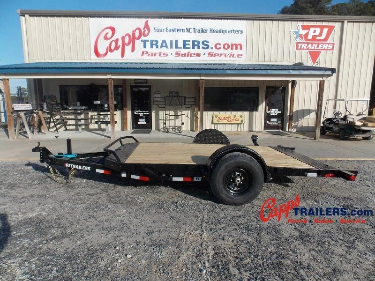 New 2025 PJ TRAILERS PJ T1J1371BDTK Equipment Trailer