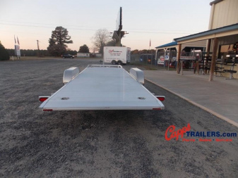 New 2023 ALUMA AL 8220HTILT BLACK RIMS Car Hauler / Racing Trailer