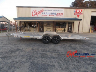 New 2023 ALUMA AL 8220HTILT BLACK RIMS Car Hauler / Racing Trailer