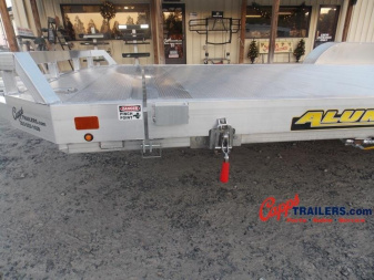 New 2023 ALUMA AL 8220HTILT BLACK RIMS Car Hauler / Racing Trailer