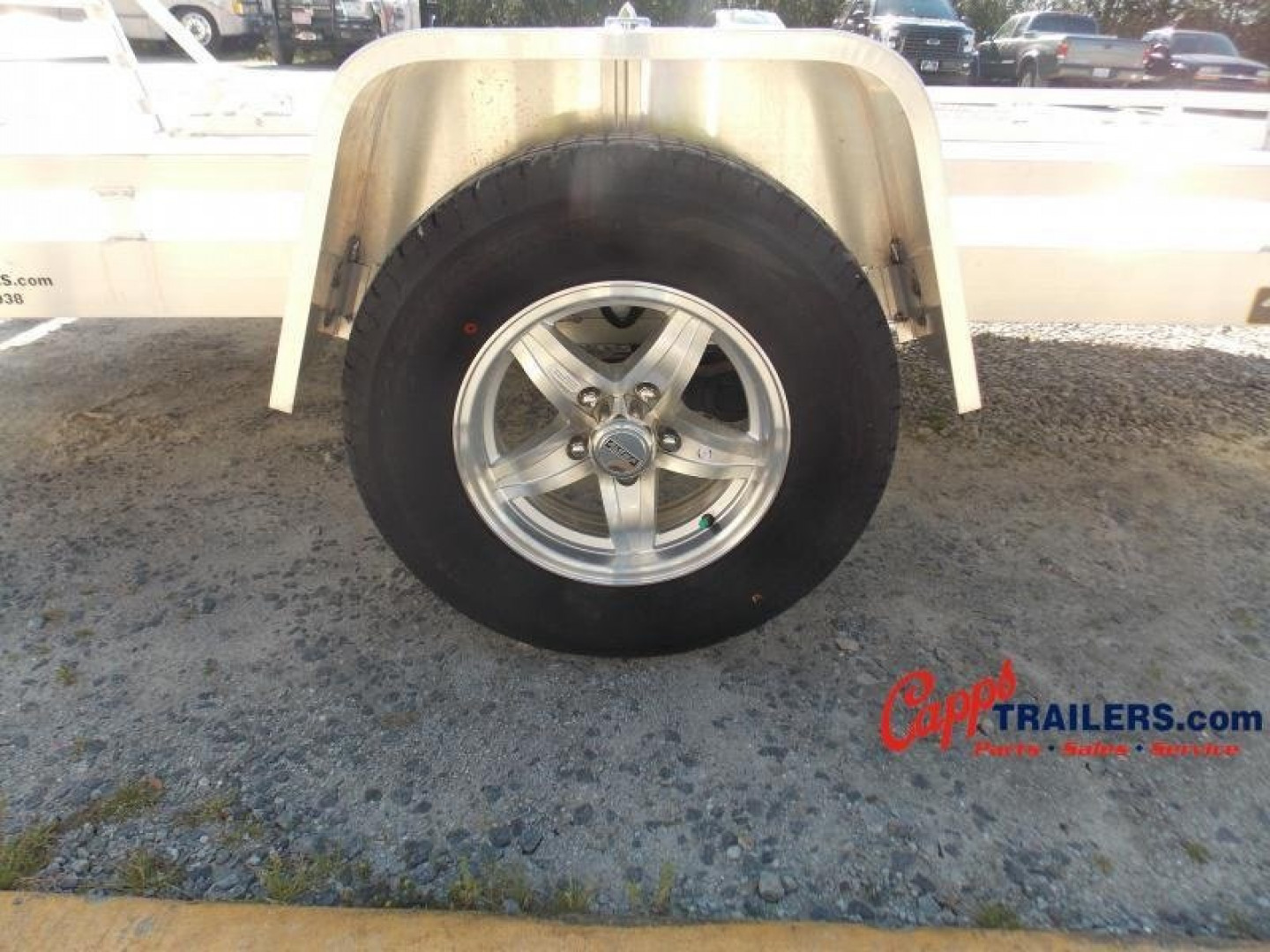 New 2023 Aluma AL 7712H-S-TG Utility Trailer