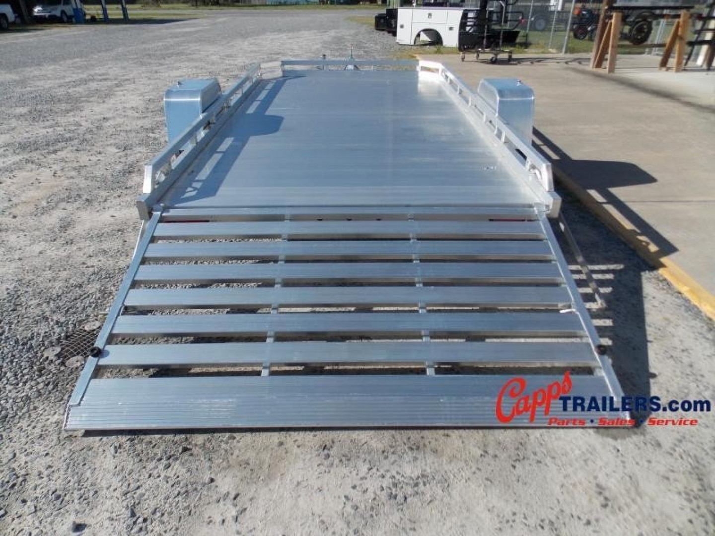 New 2023 Aluma AL 7712H-S-TG Utility Trailer