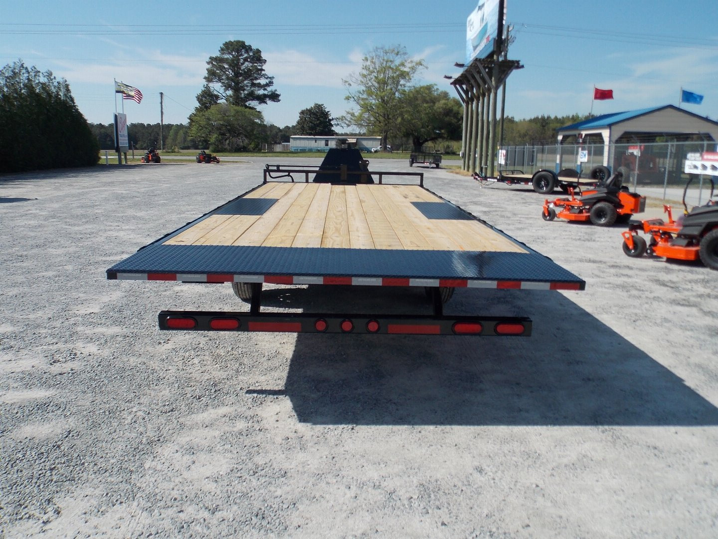 New 2025 PJ TRAILERS PJ T8J2272BSTK-TB03-WN01 DECKOVER TRAILER