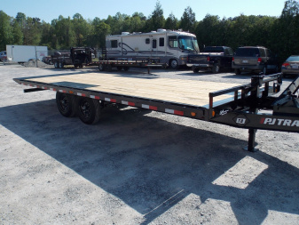 New 2025 PJ TRAILERS PJ T8J2272BSTK-TB03-WN01 DECKOVER TRAILER